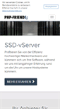 Mobile Screenshot of php-friends.de